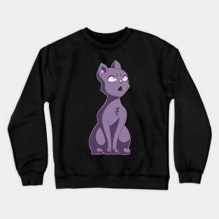 Meowing cat Crewneck Sweatshirt